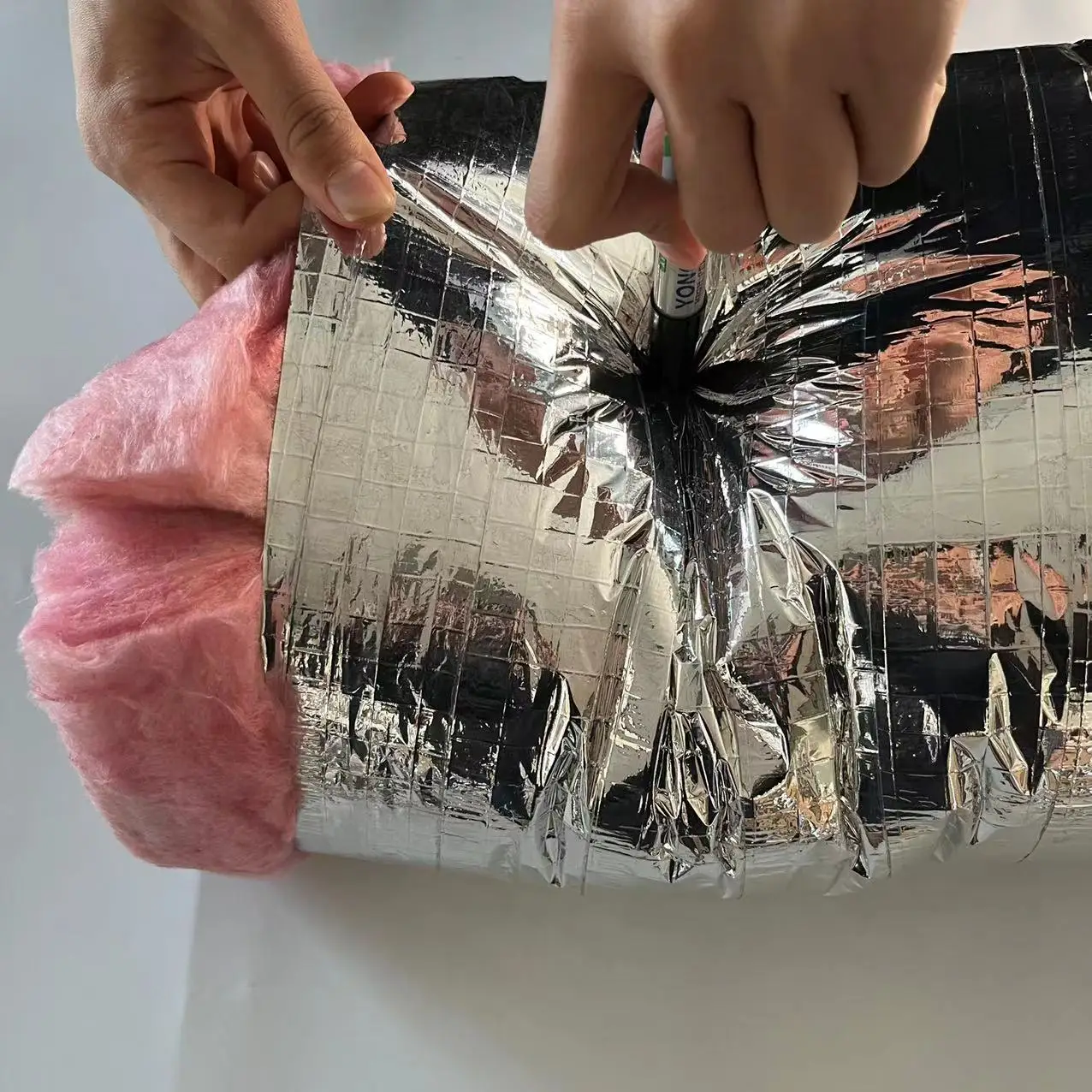 R4/ R6/ R8  6 inch flexible pipe, AC flexible pipe, for heavy duty HVAC and exhaust duct systems