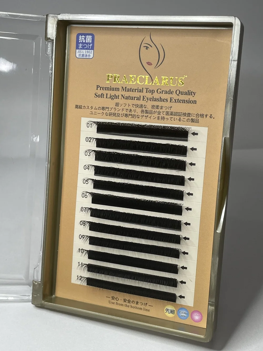 High quality 0.07mm Premade volume fans eyelash extensions 3D W Lash J B C D DD Curl qingdao eyelash