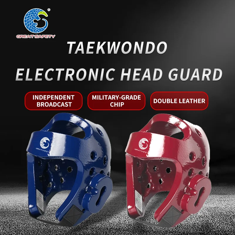 Professional design Electronic Taekwondo Head Protector Martial Arts Wear Taekwondo Head Electronic Device Factory Sales