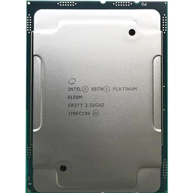 Stock new hot Intel Xeon Gold 8180M processor 28 core 2.5GHz 38.5M cache server desktop computer use