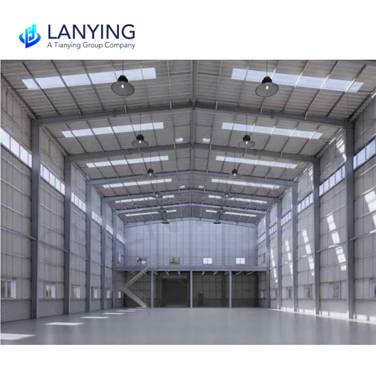Prefabricated Metal Barn Warehouse Building Prefab Chicken House Shed Pig Farm Steel Structure Warehouse Workshop Factory