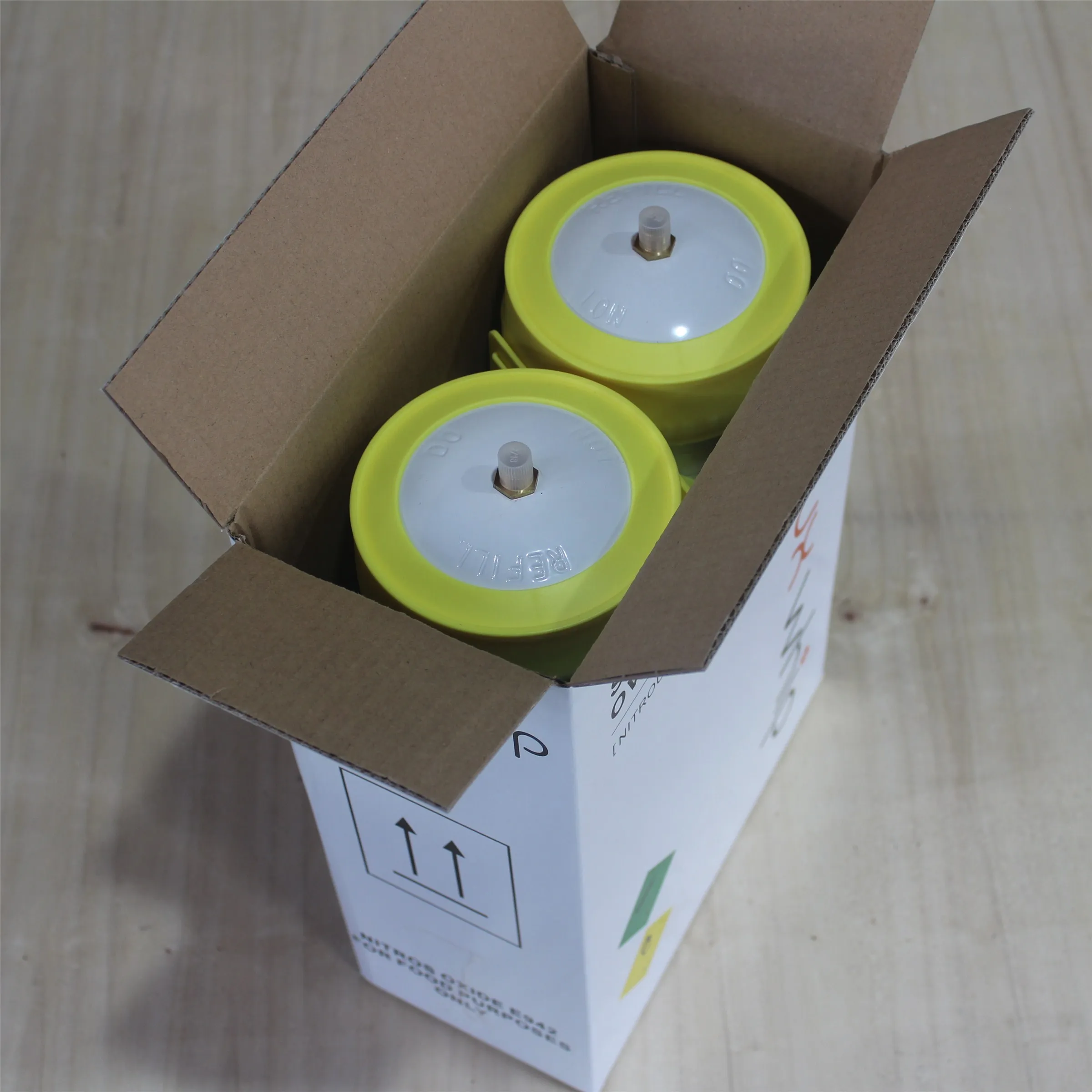 Factory direct selling gas cylinder 2000g/3.3L disposable gas cylinder