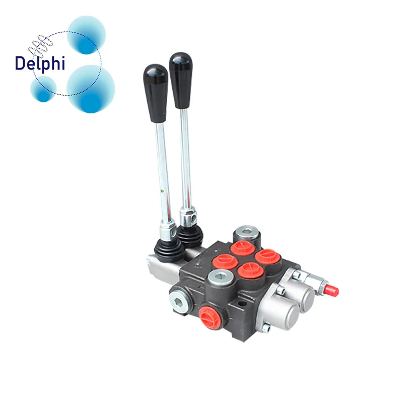 High quality ZDA-L15 series 2spool 60lpm Hydraulic Control electro-hydraulic directional valve for garbage truck