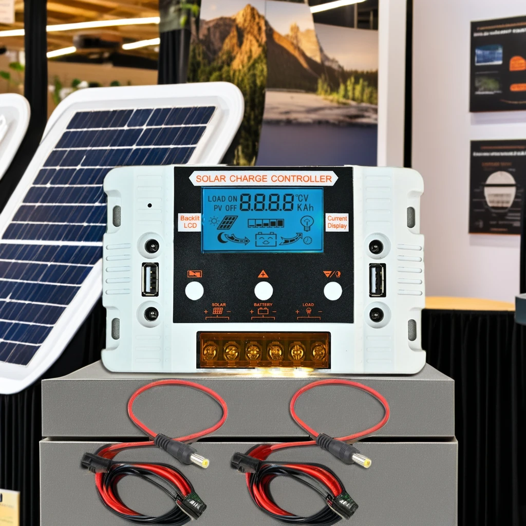factory hot sell 30a pwm solar charge controller for home system
