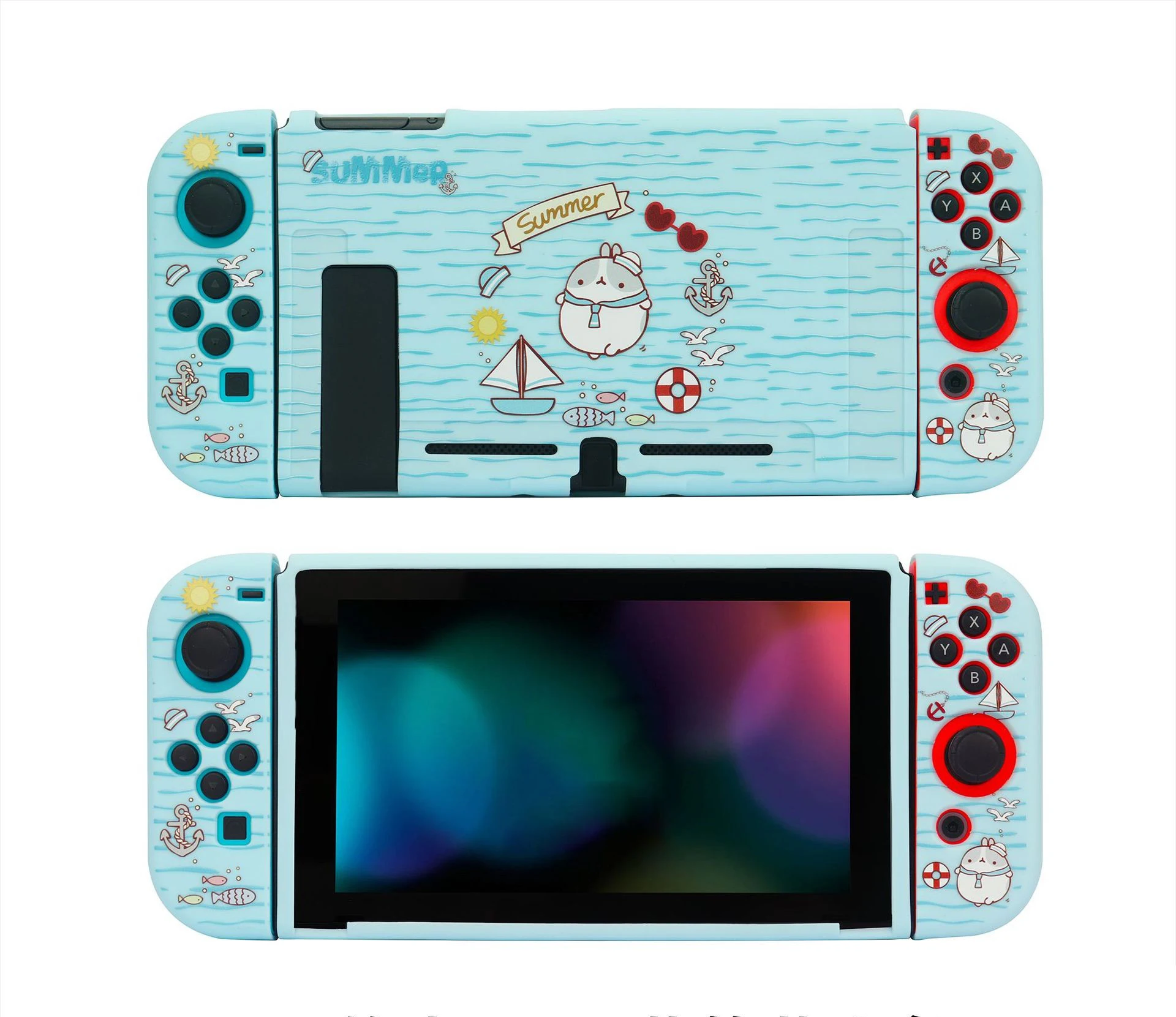 game console case TPU Soft Shell Colorful case NS Soft Shell cartoon Protective Cover for Nintendo switch lite