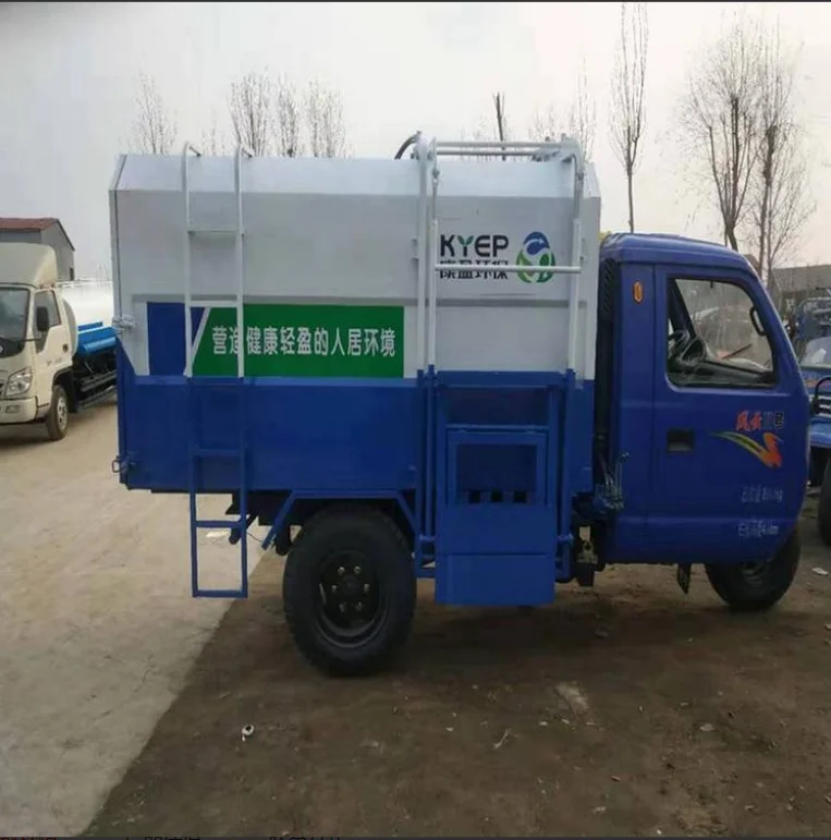 Professional manufacturer Axle drive fully enclosed cab tricycle/Shaft construction engineering mining tricycle for