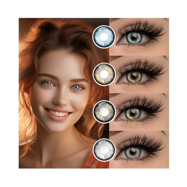Factory Direct Neocutey natural eye contact lenses brown eye contact lenses