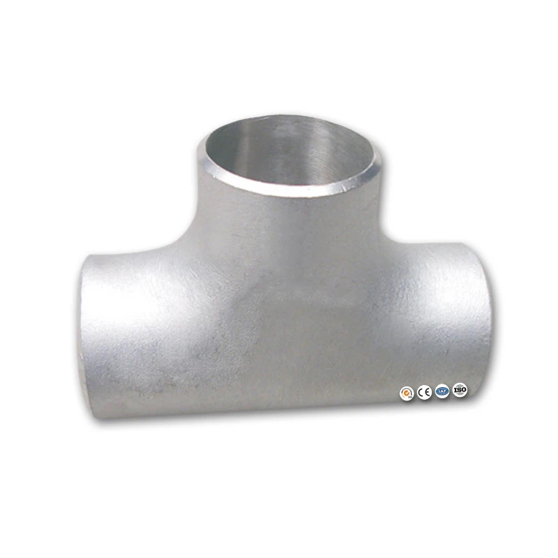 Factory Price 3 Connections Pipe Fitting Food Grade 304 316 Connector Joint Sanitary Stainless Steel Tee For Water System
