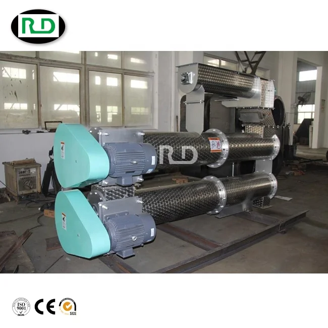 RD Mill Fish Cattle Granule 55KW Pelletizer Processing Pig Produce Poultry Mini Animal Chicken Making Feed Pellet Machine