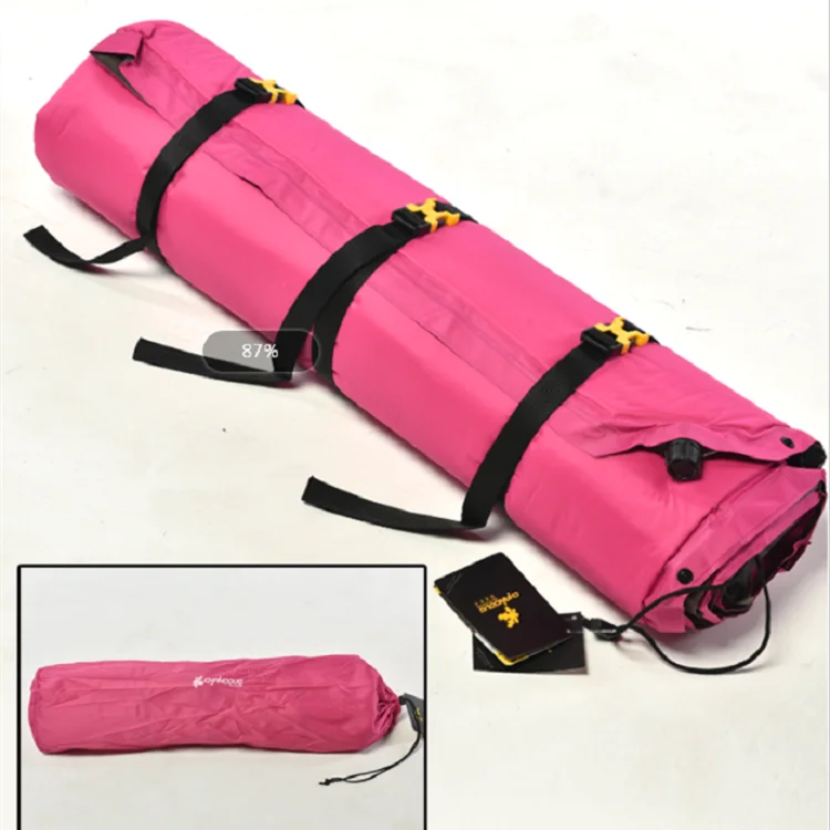 outdoor camping thickened sleeping pad air sponge bed Self-inflating folding mattress for glamping tent