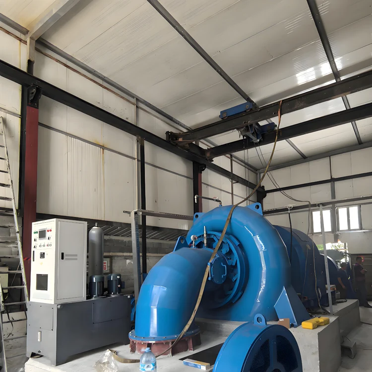 Horizontal 2000kW Hydro Power Generator Full Set Hydro Power Generator Water Turbine