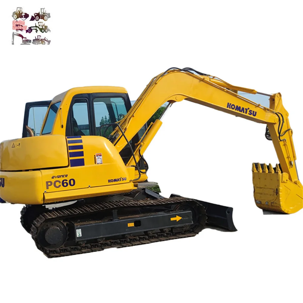 Недорогой экскаватор Komatsu PC60