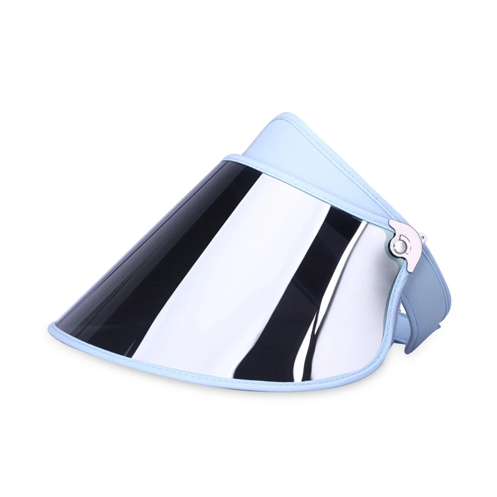 2023 Fashion Cap Sun Visor Hat  UV Protection Simple Black Hat Full Face Cover