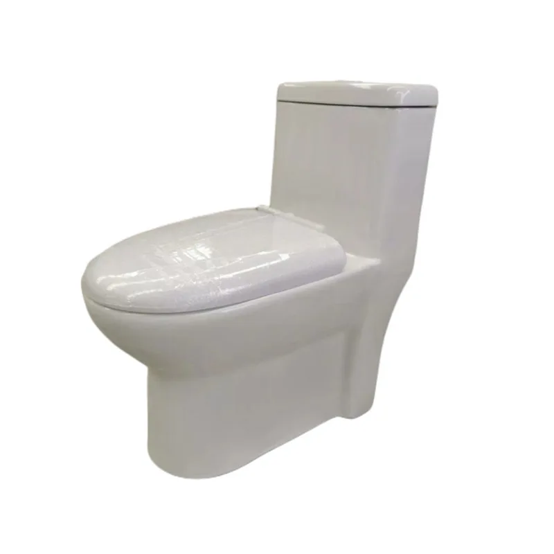 Ceramic White Factory Price One Piece Sanitary Floor Mounted Toilet For Home