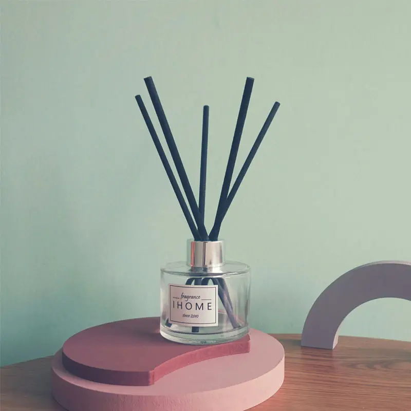 Air Freshener Aroma Essential Oil Fragrance Black Fiber Reed Diffuser Sticks