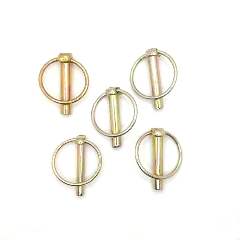 Linch Pin with Ring 8mmx41mm Assortment Kit for Boat Trailer Tractor Horsebox