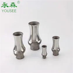 Zhuji Yongsen 2020 hot sales fountain nozzles ICE TOWER NOZZLE