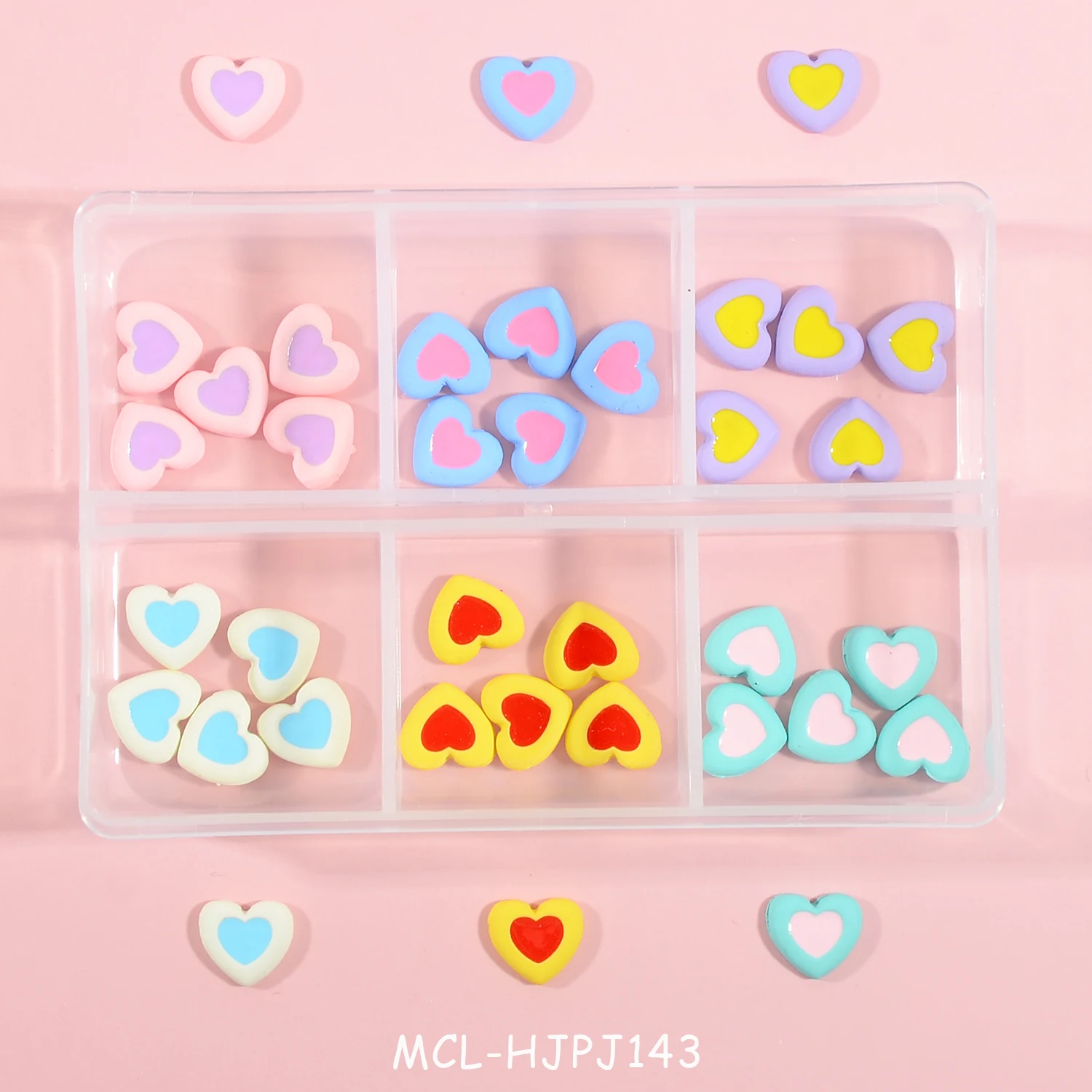 Hot sales 3d snake nail charms metal nail flower planet bow nails charms box