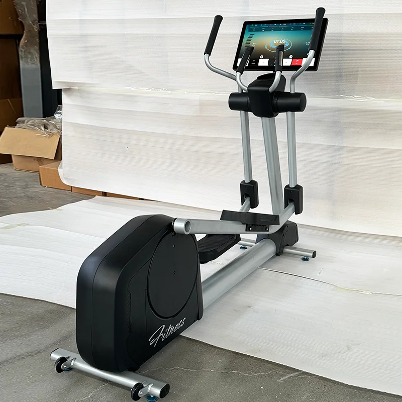 Commercial Fitness Equipment Elliptical Cross Trainer With Latest System Touch Screen Machine
