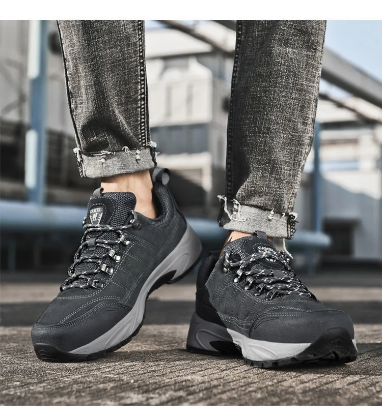 2021 autumn new hiking shoes men and women outdoor hiking large size trend sports casual shoes