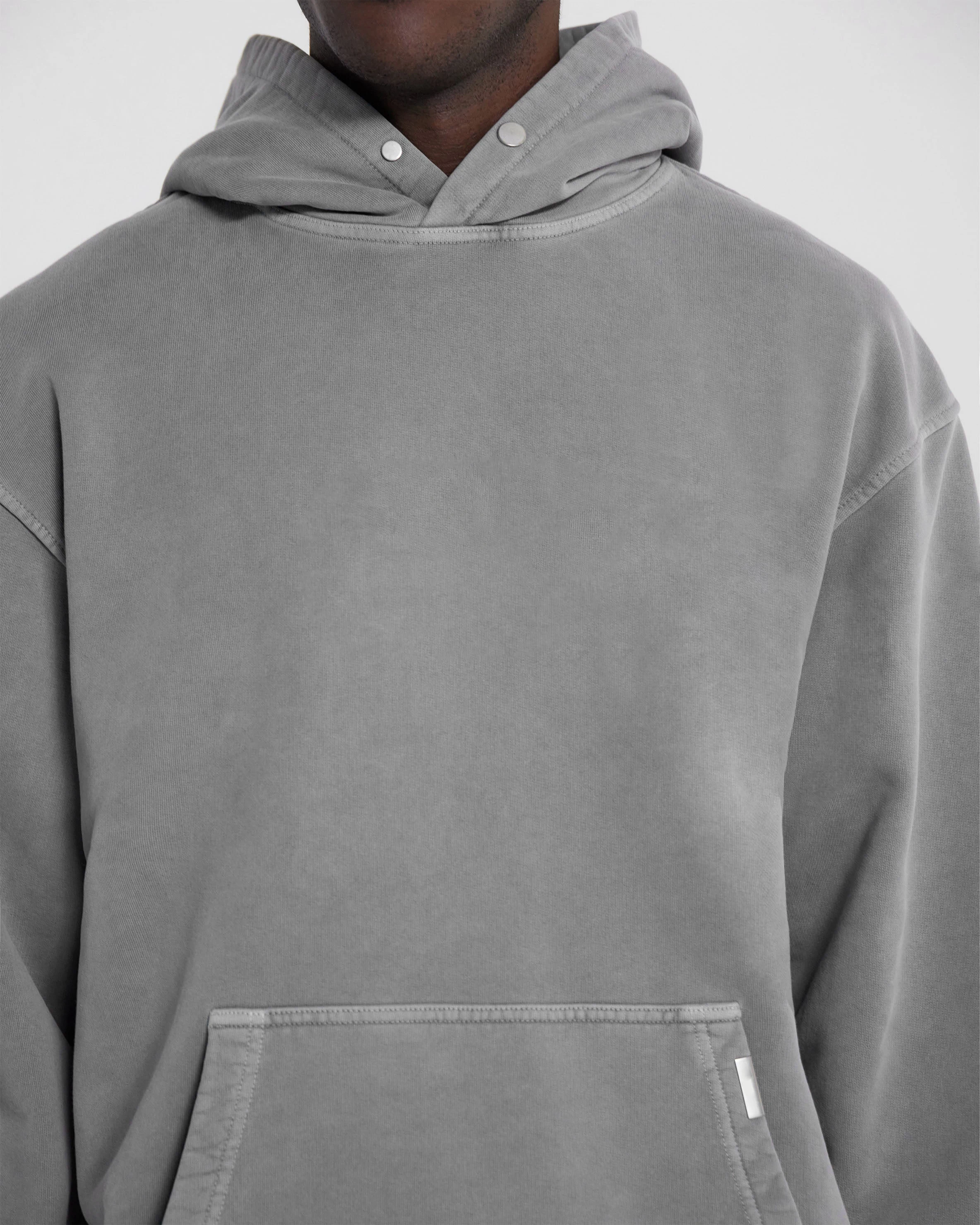 Custom Logo Printed Streetwear Combed Cotton  Hoodie  Blank Pullover puff printing Streetwear Hoodies For Men