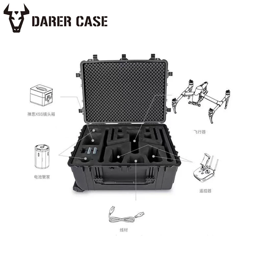 Apache Large DRONE DJI INSPIRE 2 CASE