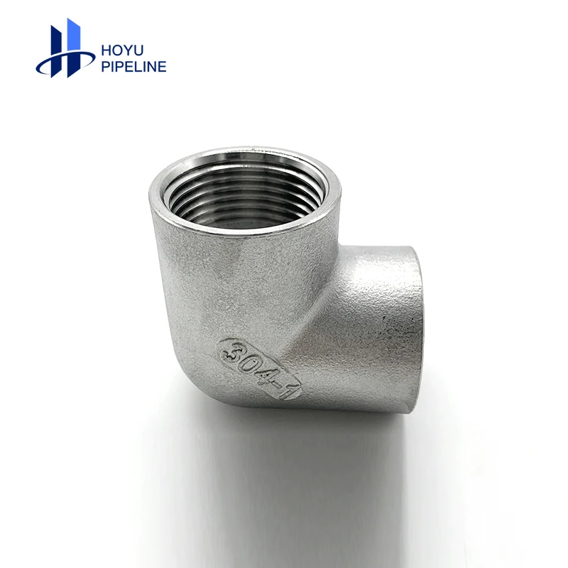 Water Supply Plumbing Materials Stainless Steel Threaded 304/316 Pipe Fitting Stainless Steel Hex Female Hose Barb Nipple