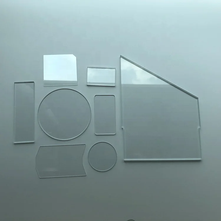 oval-ellipse shape optical glass lens for digital camera