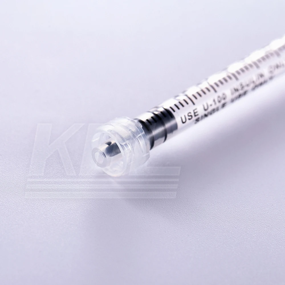 KDL CE ISO Approved Sterile 1ml Luer Lock Syringes Without Needle Lluer Slip Syringe with Needle Disposable Injection Syringe