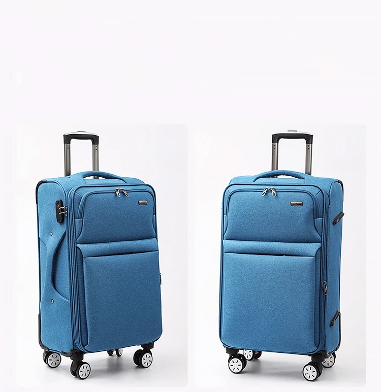 Hot sale  Carry On 24' Oxford Luggage Soft Travel Bags  Set Universal Wheel Suitcase