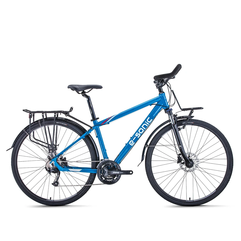 
TOURING 2.0 OEM service long range racing bike 27 speed road bike alloy 700C trinx bicycles with hydraulic disc 160mm 