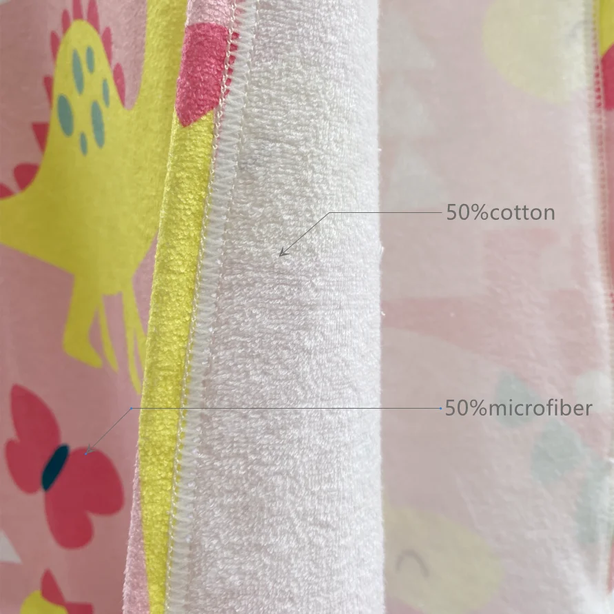 Factory OEM Custom Personalized Logo digital Printed 100% Cotton Fabric Rectangle Large Oversized Terry Cotton Beach Towel