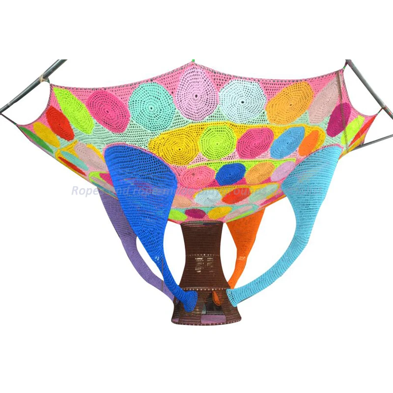 
Kid Rainbow Climbing Nets for Indoor Playground 