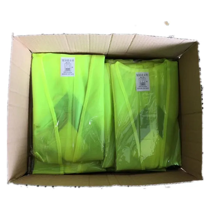 High Visibility Reflective Stripes Safety Vest for Construction Site Road Car Work