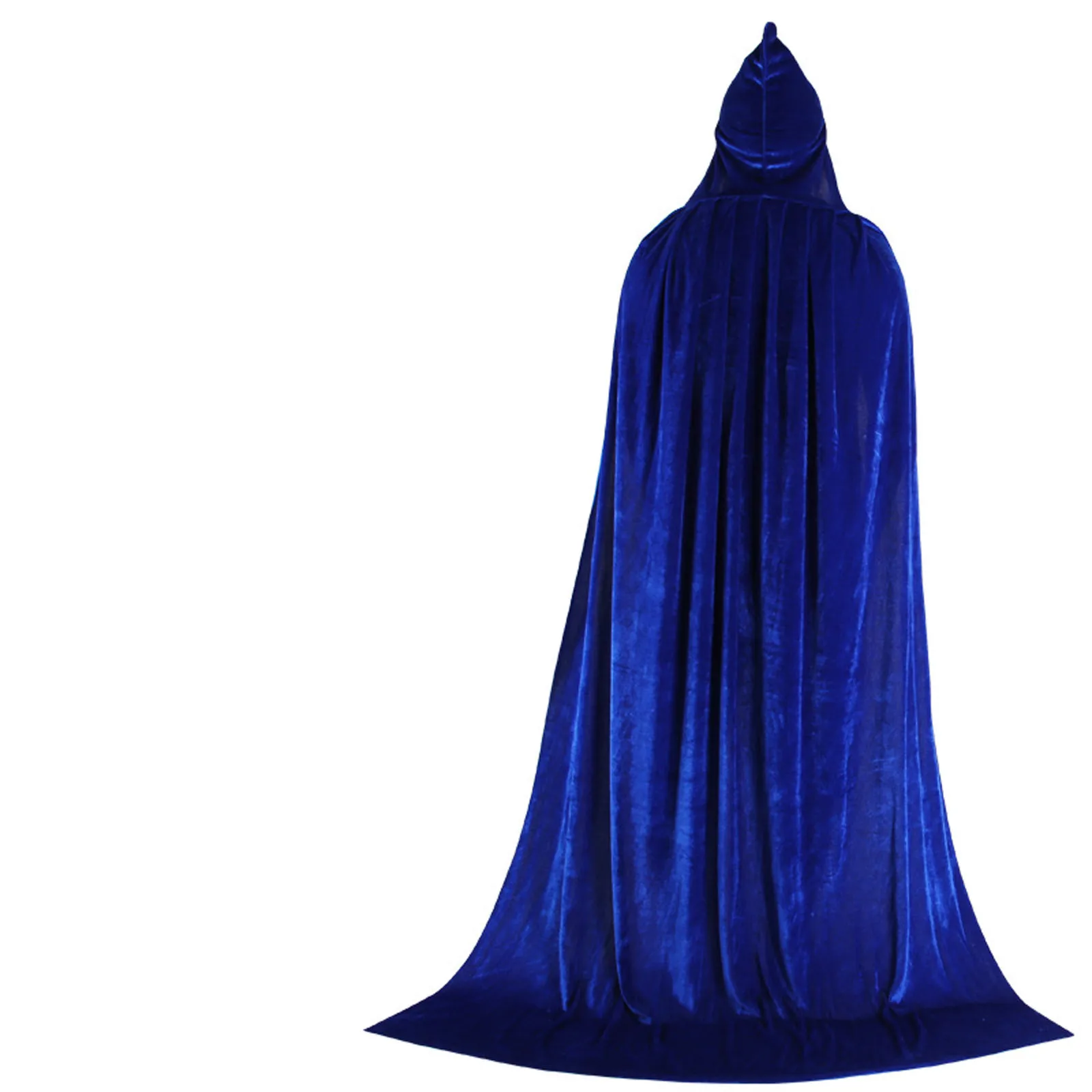 Fashion party Hooded Cloak Long Velvet Vampire Halloween Costume Cape for men and women