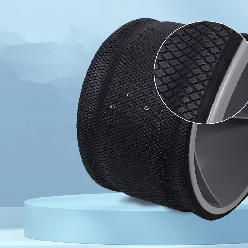 3-Piece Set Yoga Wheel for Back Pain Relief Custom Logo Wheel+Foam Roller Made of EVA TPE ABS Materials