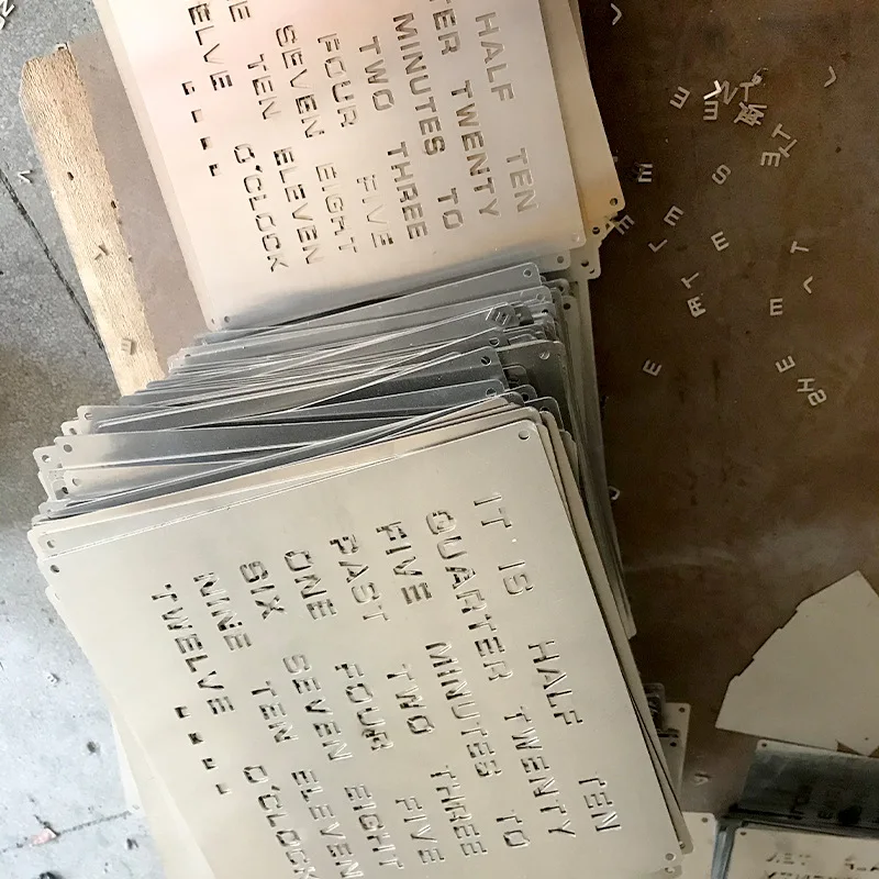 Custom Design Metal Stamping Letters Laser Cutting Stainless Steel Letters Sheet Metal for Fabrication