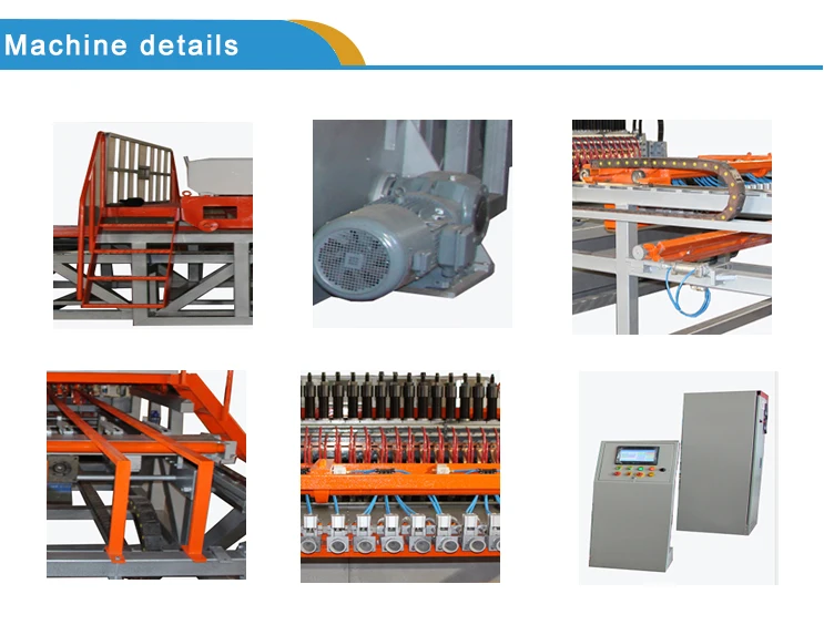 HBFL Automatic Reinforce Steel Rebar Weld Fence Panel Wire Mesh Make Machine