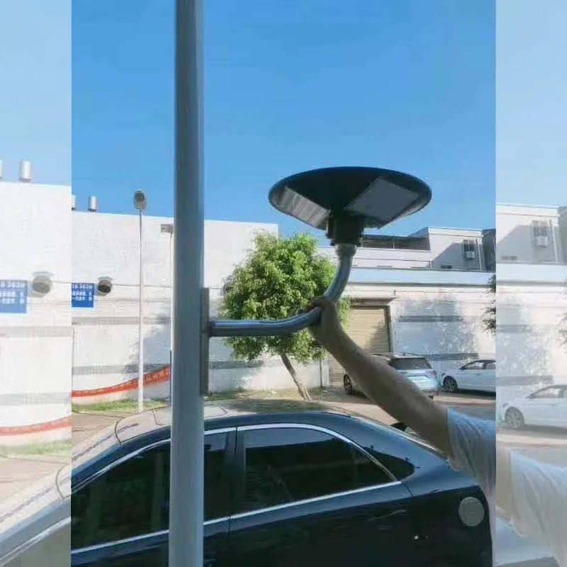 
new price die cast aluminum led solar UFO garden light solar street light outdoor decorative 