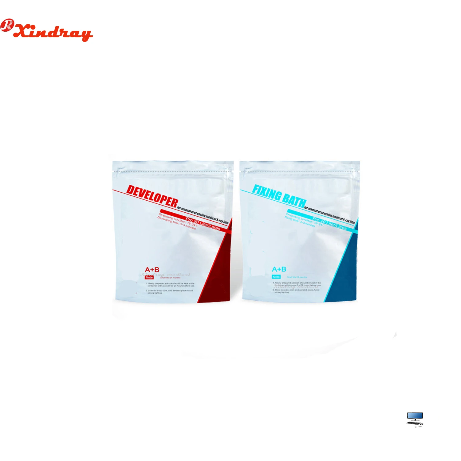High Quality Manufacturer Hospital Medical Disposable X-ray Film Developer and Fixer