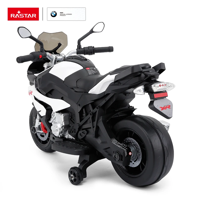 Rastar toy car ride on battery electric three wheels BMW motorbike for kids