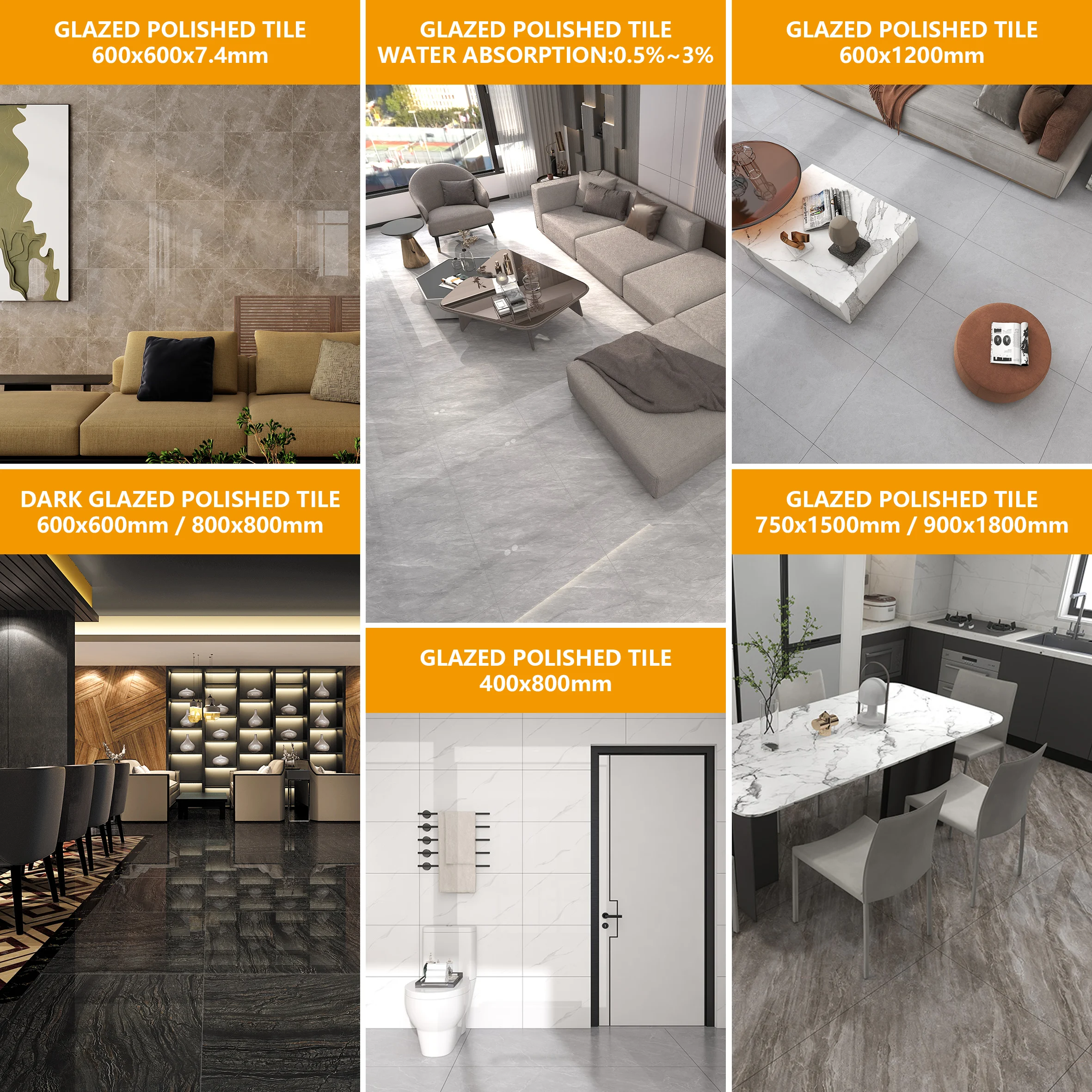 Carreaux de sol 60x60 белый мрамор полностью глазурованная полированная напольная плитка по Заводской Цене фарфоровая керамическая для пола