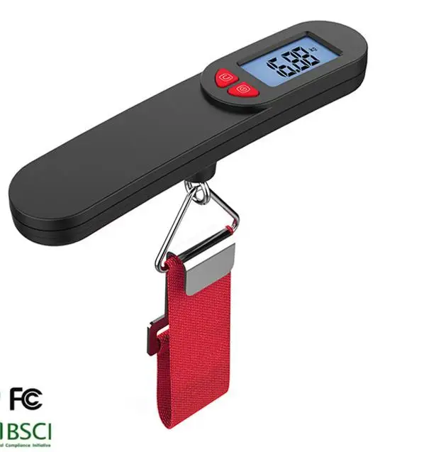 Handled Travel Bag Weighting 50kg LCD Digital Luggage Scale Portable Electronic Suitcase hanging Scale