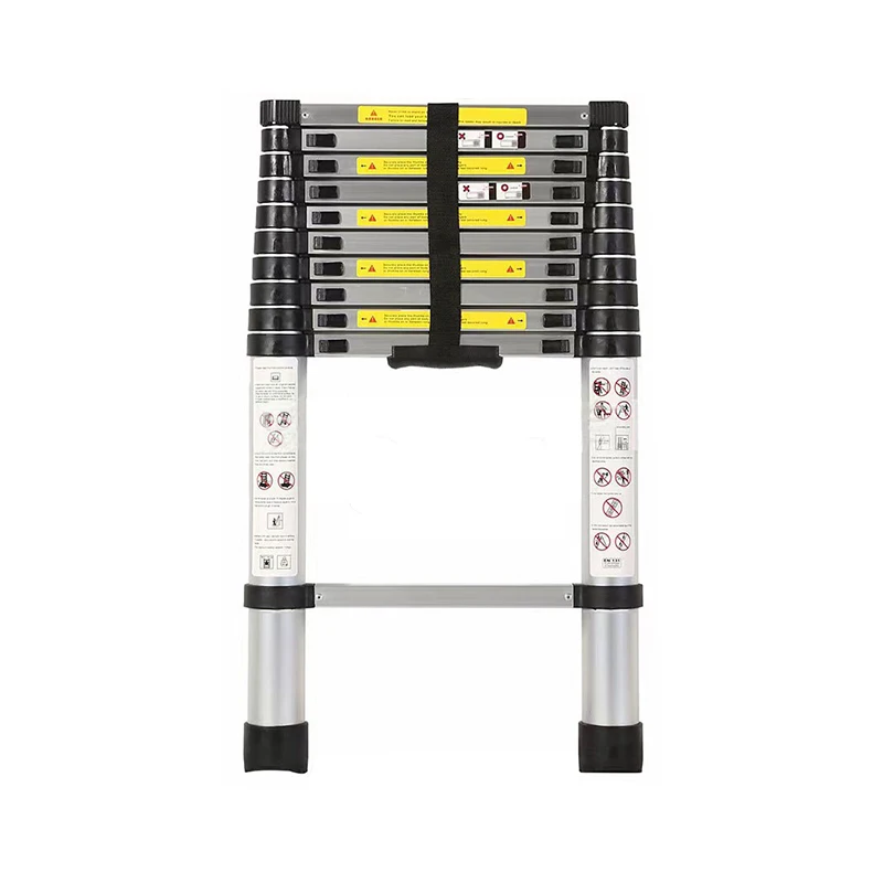 Factory direct sales high quality foldable single vertical ladder 3.2m Telescopic Ladder