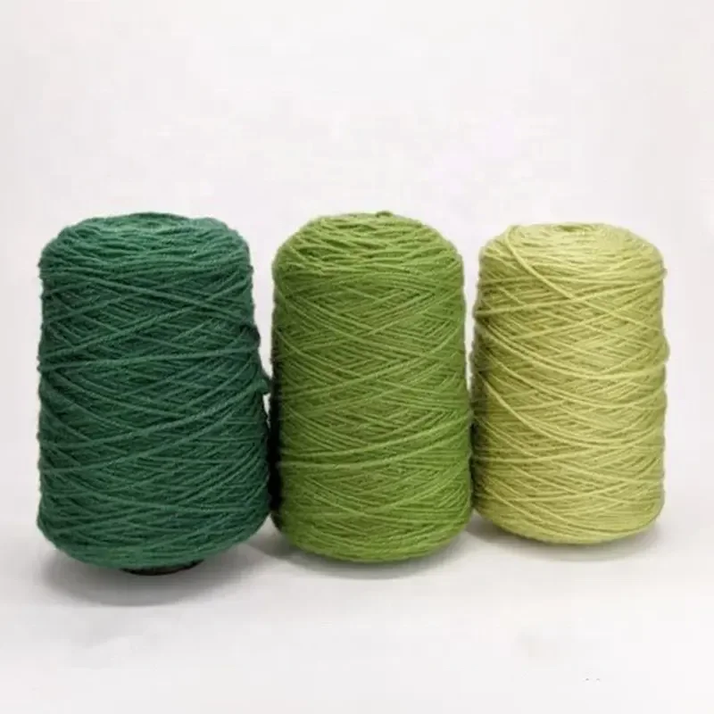 Wholesale customized factory 100% New Zealand 1000/3 tex 3NM/3 wool spun yarn rug carpet tufting yarn