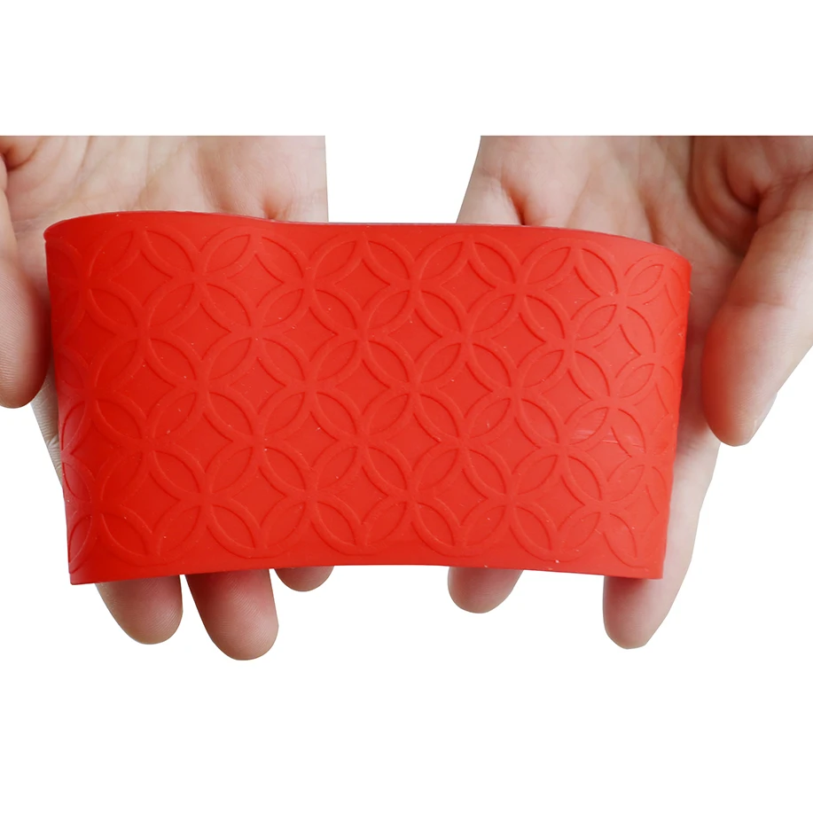 Coffee Cup Holder Reusable Coffee Sleeve Eco-friendly Heat and Anti-slip Silicone Simple Anti Slip Silicone Sleeve