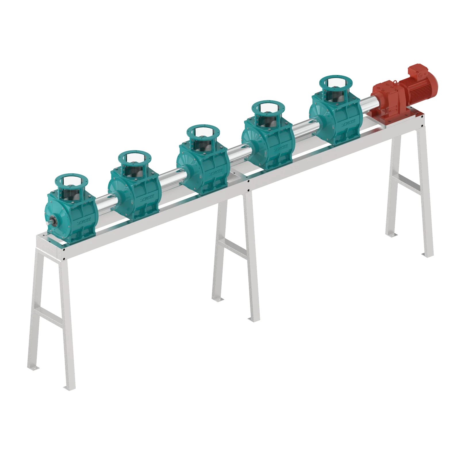 Rotary Airlock Valve for  Flour Milling Factory Used Under Cyclone Dust Collector