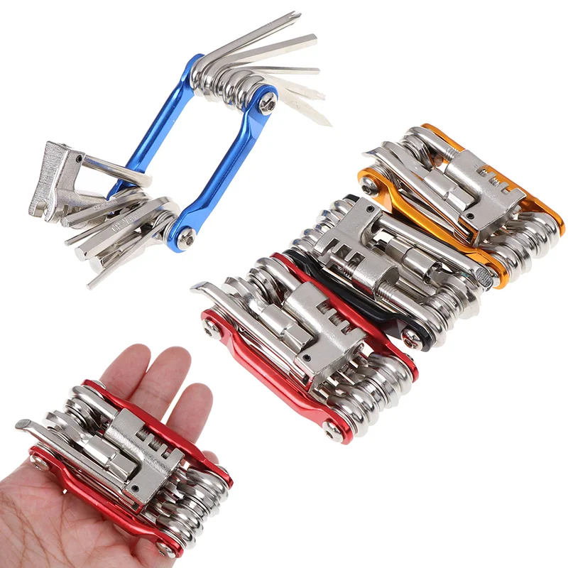 
Хорошее качество, дешево, 11 в 1, Ремонтный инструмент для велосипеда, набор инструментов для ремонта, набор отверток с шестигранной спицей, инструмент, гаечный ключ, горные наборы 