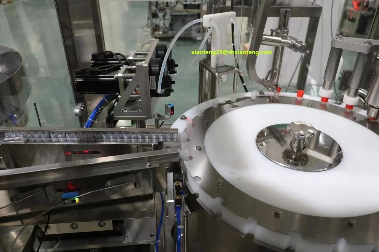 XIAOTENG Biochemistry Reagent Filling Capping And Labeling Machine