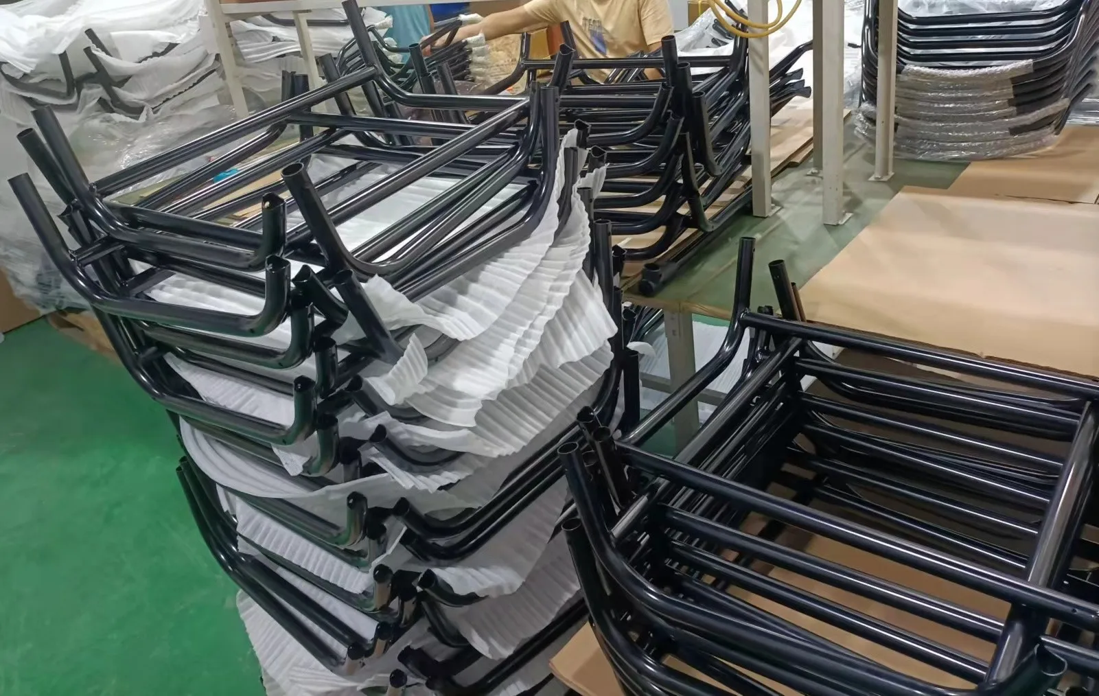 CNC Machined Bending Steel Pipes With Round Square Steel Aluminum Alloy Powder Coating Black Kayak Seat Bracket Bend Tube Pipes